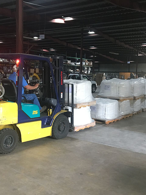 Sanford NC Commercial Storage Unloading